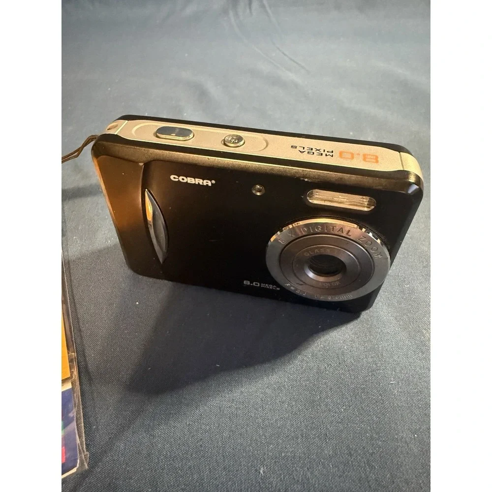 Digital Camera,  Cobra #DC8650 Tested ‎ With Screen Protectors
